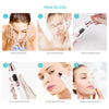 Xpreen Rechargeable Pore Cleanser Home Facial Beauty Device with LED Screen & 4 Probes
