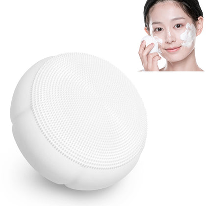 Original Xiaomi Amiro AML003A Waterproof Cotton Cleansing Brush Facial Cleaner Beauty Tool (White)