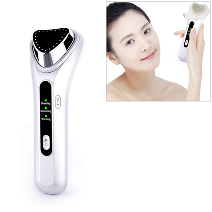 BLK-D020 Ion Import and Export Instrument Facial Beauty Massage Instrument Heating Vibration Ffacial Skin Care Instrument