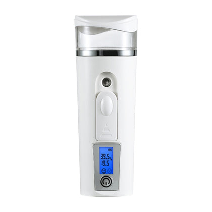 Nano Beauty Facial Sprayer Moisturizing Face Steaming Device, Capacity: 30ml(White)