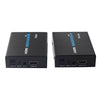 HDMI Extender (Receiver & Sender) over Single UTP CAT5e/6 Cable, Transmission Distance: 120m(Black)