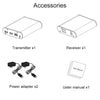 OPT882-KVM HDMI Extender (Receiver & Sender) Fiber Optic Extender with USB Port and KVM Function, Transmission Distance: 20KM (AU Plug)