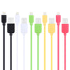 5 PCS Colors HAWEEL 1m High Speed 8 pin to USB Sync and Charging Cable Kit, For iPhone 11 / iPhone XR / iPhone XS MAX / iPhone X & XS / iPhone 8 & 8 Plus / iPhone 7 & 7 Plus / iPhone 6 & 6s & 6 Plus & 6s Plus / iPad