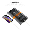 HAWEEL 14W Foldable Solar Panel Charger with 5V / 2.1A Max Dual USB Ports