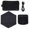 HAWEEL 42W Foldable Umbrella Top Solar Panel Charger with 5V 3.0A Max Dual USB Ports, Support QC3.0 / FCP / SCP/ AFC / SFCP Protocol