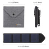 HAWEEL 14W Ultrathin Foldable Solar Panel Charger with 5V / 2.2A USB Port, Support QC3.0 and AFC(Black)