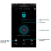APP Fingerprint Smart Glass Door Lock