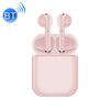 i16 Wireless Bluetooth 5.0 Headset with Automatic Boot-up & Binaural Call Function(Pink)