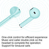 i16 Wireless Bluetooth 5.0 Headset with Automatic Boot-up & Binaural Call Function(White)