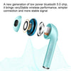 i16 Wireless Bluetooth 5.0 Headset with Automatic Boot-up & Binaural Call Function(White)