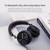 Bluedio T5S Bluetooth Version 5.0 Headset Bluetooth Headset Supports Headset Auto Play(Black)