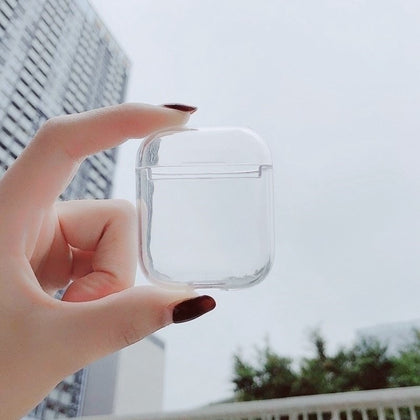 Transparent PC Protective Case for for Apple AirPods 1/2