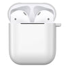 Frosted TPU Earphones Shockproof Protective Case for Apple AirPods 1 / 2(White)