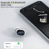 KUULAA KL-YP01 Bluetooth Earphone TWS Wireless Headset Bluetooth 5.0 Handsfree Sport Earphones with Charging Box(Black)