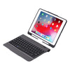 T-203D For iPad 2017 & 2018 / Pro 9.7 / Air 2 / Air Detachable Ultra-thin Bluetooth Keyboard Protective Case with Holder & Pen Slot, Backlight Version