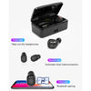 G10 TWS Bluetooth 5.0 Wireless Bluetooth Earphone with Charging Box, Support Digital Display & HD Call & Power Bank(Black)