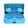G10 TWS Bluetooth 5.0 Wireless Bluetooth Earphone with Charging Box, Support Digital Display & HD Call & Power Bank(Blue)