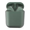 InPods12 TWS Bluetooth 5.0 Metallic Matte Plating Bluetooth Earphone with Charging Case, Supports Call & Touch(Dark Green)