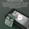 InPods12 TWS Bluetooth 5.0 Metallic Matte Plating Bluetooth Earphone with Charging Case, Supports Call & Touch(Dark Green)
