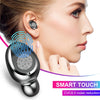 F9 TWS V5.0 Touch Control Binaural Wireless Bluetooth Headset with Digital Display Charging Case