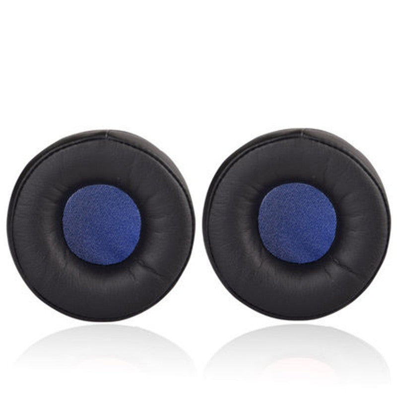 1 Pair Leather Sponge Protective Case for Jabra MOVE Headphone(Dark Blue)