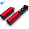S5 Twins Sports Magnetic Ear-in TWS Bluetooth V5.0 Wireless Earphones(Red)