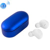 X9S TWS Bluetooth V5.0 Stereo Wireless Earphones with LED Charging Box(Blue)