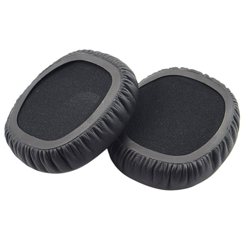 For JBL J55 / J55a / J55i Headphones Imitation Leather + Foam Soft Earphone Protective Cover Earmuffs, One Pair (Black)