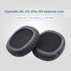 For JBL J55 / J55a / J55i Headphones Imitation Leather + Foam Soft Earphone Protective Cover Earmuffs, One Pair (Black)
