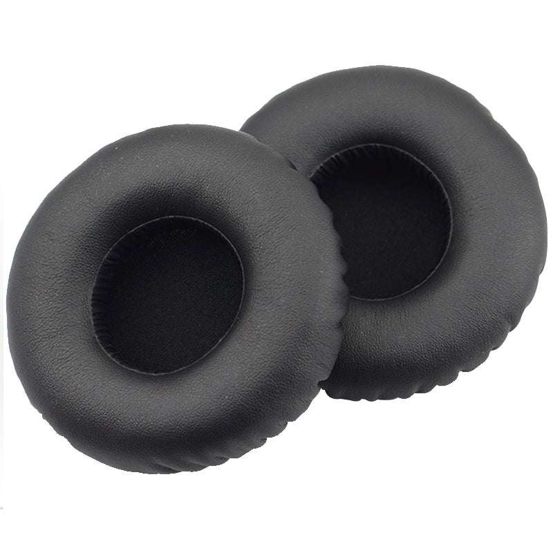 For JBL Synchros S400BT Headphones Imitation Leather + Memory Foam Soft Earphone Protective Cover Earmuffs, One Pair (Black)