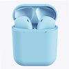 InPods 12 HiFi Wireless Bluetooth 5.0 Earphones with Charging Case, Support Touch & Voice Function (Sky Blue)