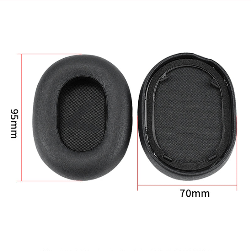 For Beitley Plantronics BackBeat GO 810 Earphone Cushion Cover Earmuffs Replacement Earpads (Black)
