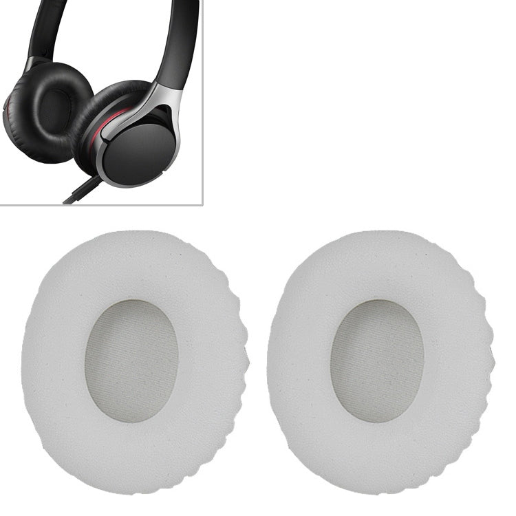 1 Pair Sponge Headphone Protective Case With Card Buckle for Sony MDR-10RC (White)