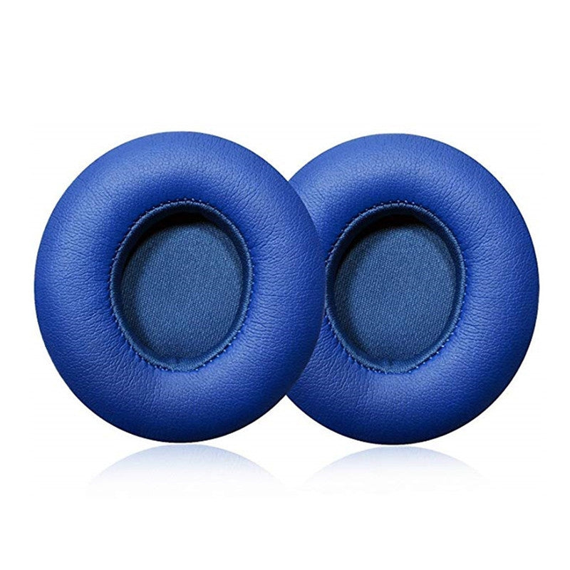 1 Pair Soft Sponge Earmuff Headphone Jacket for Beats Solo 2.0 / 3.0, Bluetooth Version(Blue)