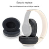 2 PCS For Beats Studio 2.0 / 3.0 Headphone Protective Cover Ice Gel Earmuffs (White)