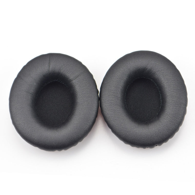 2 PCS For Beats Solo HD / Solo 1.0 Headphone Protective Leather Cover Sponge Earmuffs (Black)