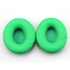 2 PCS For Beats Solo HD / Solo 1.0 Headphone Protective Leather Cover Sponge Earmuffs (Green)