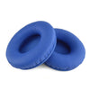 2 PCS For Beats Solo HD / Solo 1.0 Headphone Protective Leather Cover Sponge Earmuffs (Blue)