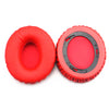 2 PCS For Beats Solo HD / Solo 1.0 Headphone Protective Leather Cover Sponge Earmuffs (Red)