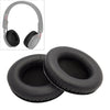 2 PCS For Steelseries Siberia V2 / V1 Frost Blue Black Protein Leather Cover Headphone Protective Cover Earmuffs