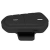 QTBE6 50m Waterproof 2 Users Connection Riders Bluetooth Interphone Earphone for Motorcycle Helmet(Black)