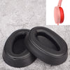 2 PCS For Sony MDR-100ABN WI-H900N  Earphone Cushion Cover Earmuffs Replacement Earpads with Mesh (Black)