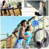 OVLENG S77 Headband Universal Folding Bluetooth Headset with Handsfree Call Function , for iPhone / Samsung / LG / HTC / Nokia / Blackberry Mobile Phone(Black)