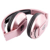 OVLENG S77 Headband Universal Folding Bluetooth Headset with Handsfree Call Function, for iPhone / Samsung / LG / HTC / Nokia / Blackberry Mobile Phone(Rose Gold)