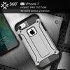 For  iPhone 8 & 7  Tough Armor TPU + PC Combination Case(Silver)