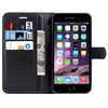 For  iPhone 8 & 7  Litchi Texture Horizontal Flip Leather Case with Magnetic Buckle & Holder & Card Slots & Wallet(Black)