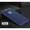MOFi for iPhone 7 Honeycomb Texture Breathable PC Shockproof Protective Back Cover Case(Blue)