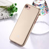 GOOSPERY JELLY CASE for  iPhone 8 & 7  TPU Glitter Powder Drop-proof Protective Back Cover Case (Gold)