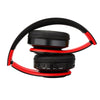 BTH-818 Headband Folding Stereo Wireless Bluetooth Headphone Headset, for iPhone, iPad, iPod, Samsung, HTC, Sony, Huawei, Xiaomi and other Audio Devices (Black+Red)