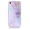 For iPhone 8 & 7 Pink Gold Marble Pattern Soft Protective Back Cover Case